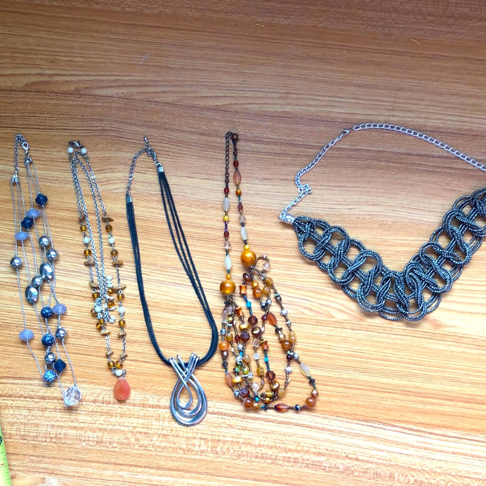 Lot of 5 Necklaces